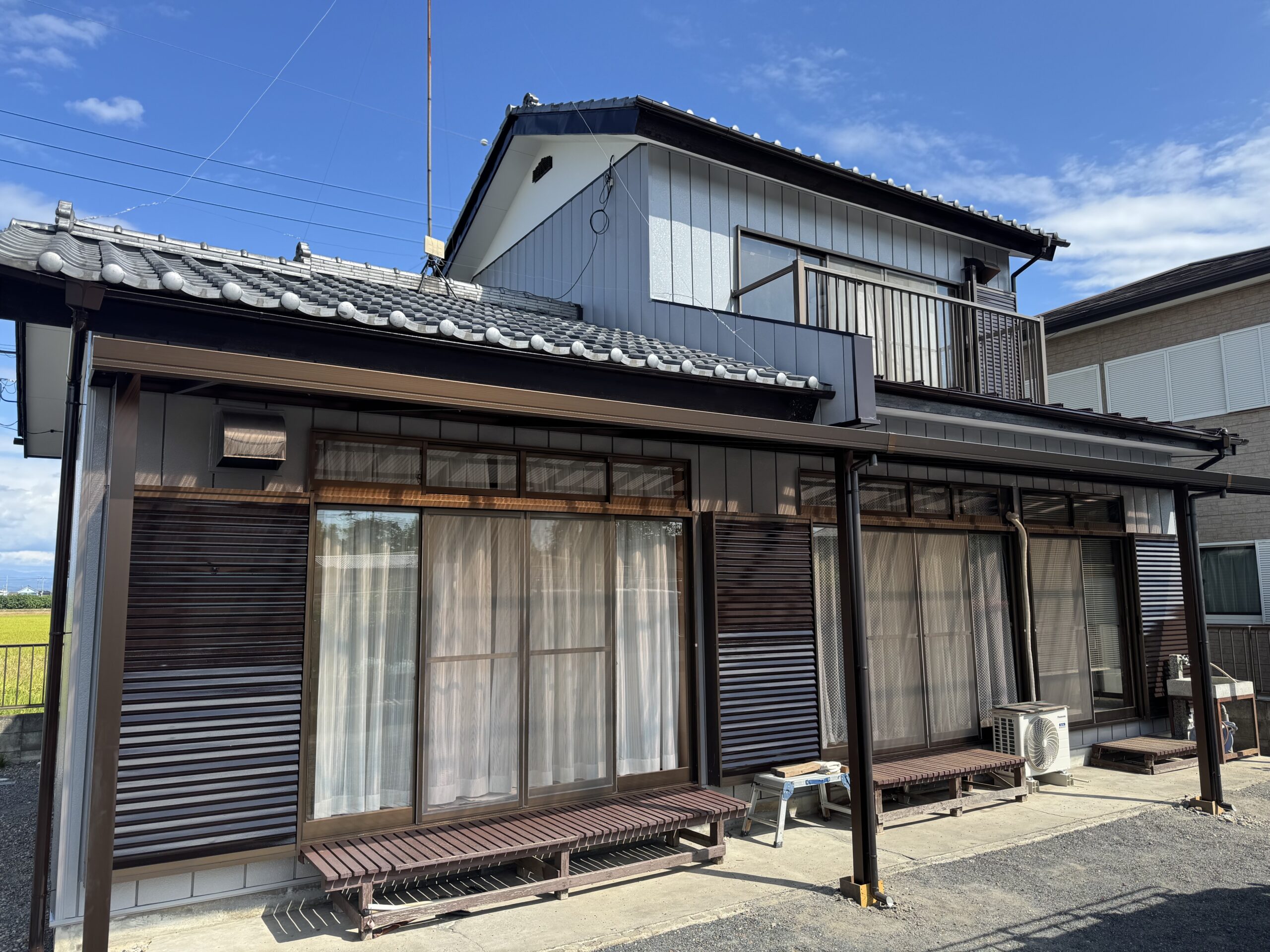 群馬県邑楽郡邑楽町 O様邸 外壁塗装工事のご紹介✨