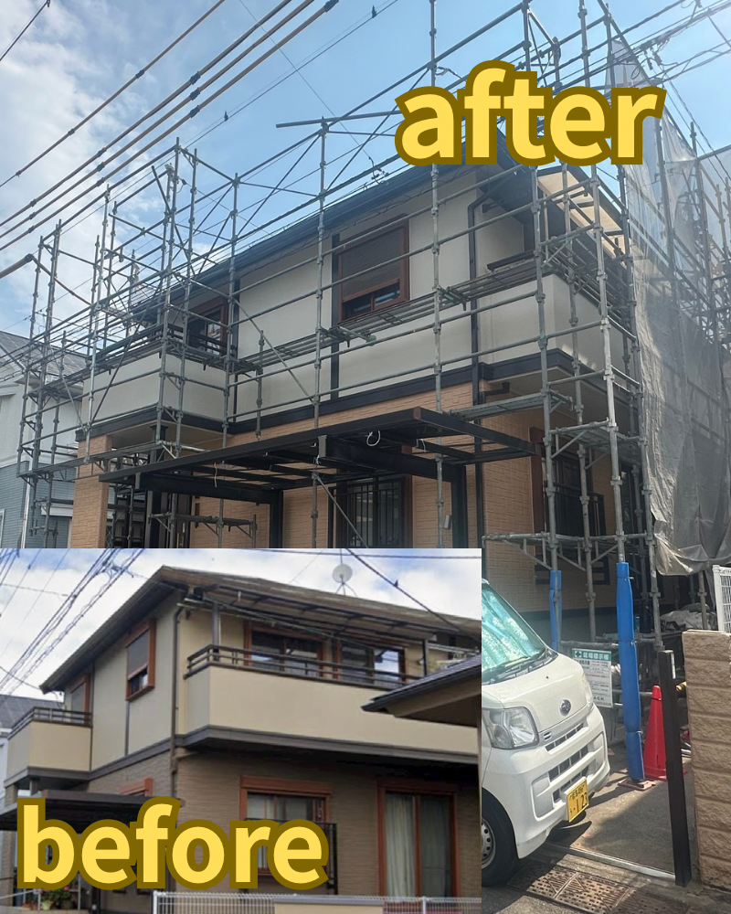 埼玉県さいたま市N様邸｜外壁塗装工事の施工事例