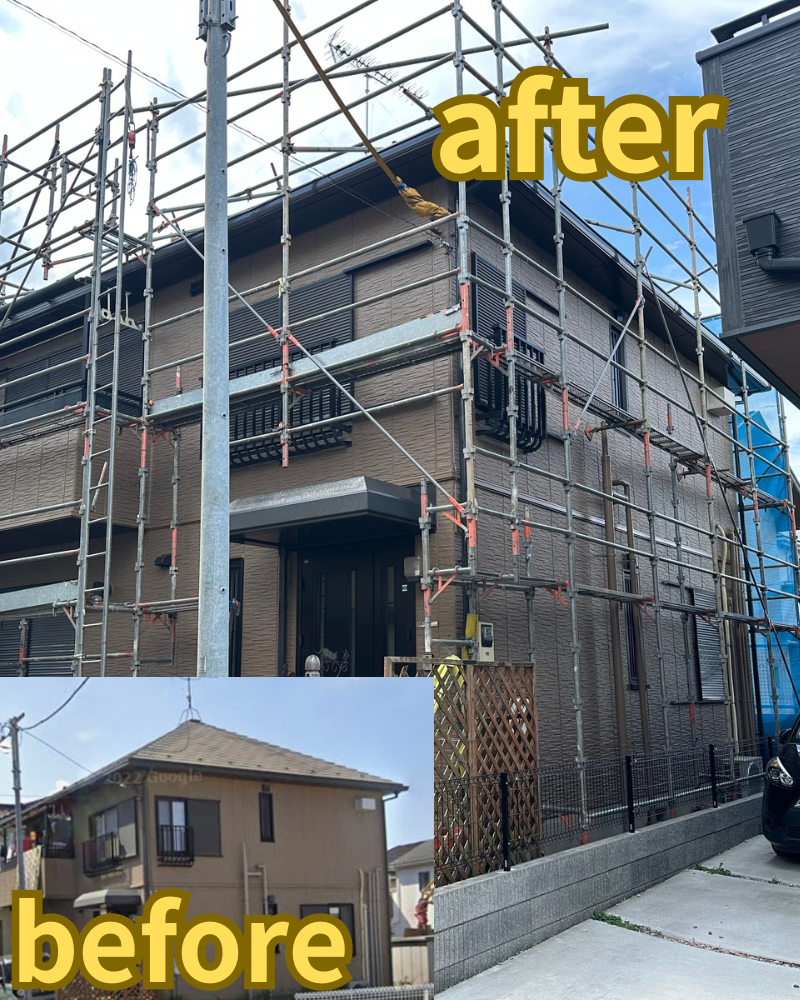 埼玉県川口市A様邸　屋根外壁塗装工事のご案内✨